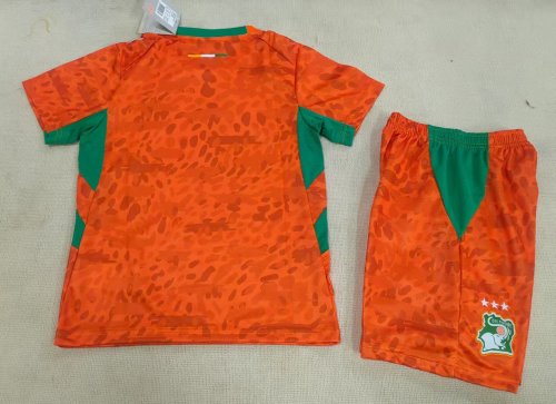 26/27 Ivory Coast home kids kit