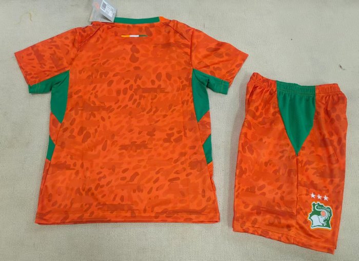 26/27 Ivory Coast home kids kit
