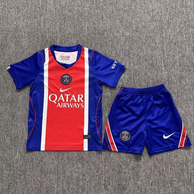 26/27 PSG Paris home kids kit