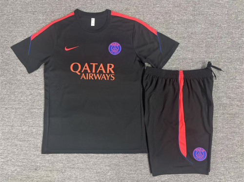 26/27 PSG short sleeved Adult training suit black