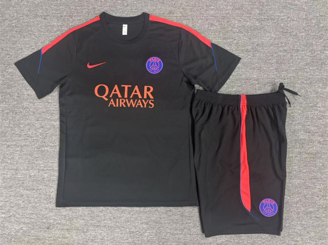 26/27 PSG short sleeved Adult training suit black