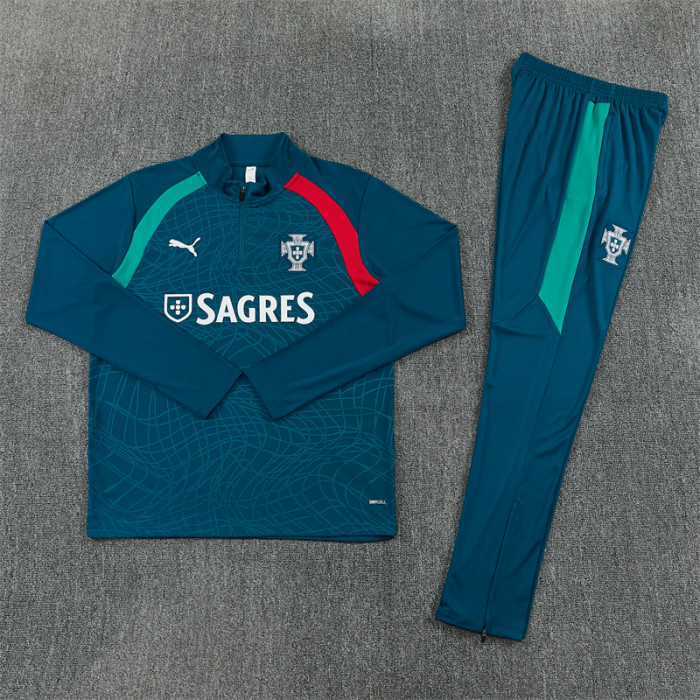 26/27 Portugal training Adult suit dark green