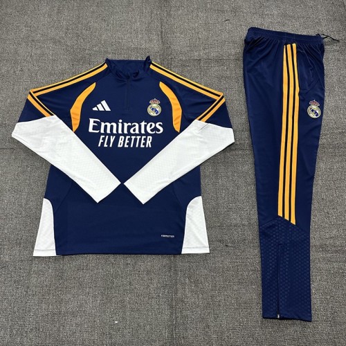 26/27 Real Madrid Adult training suit Royal Blue