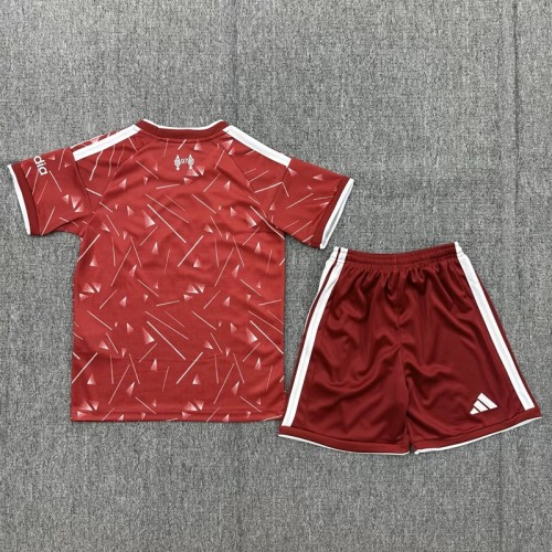 26/27 liverpool home kids kit