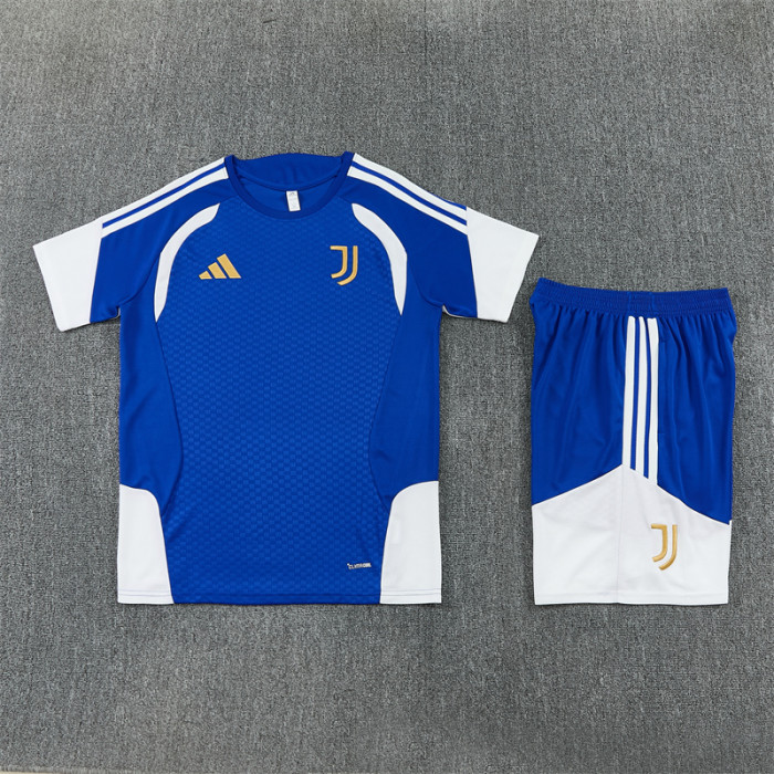 26/27 Juventus Short sleeve training Adult suit blue