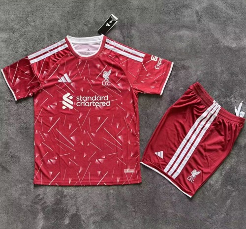 26/27 liverpool home Adult Set football Jersey