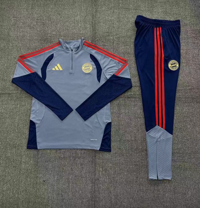 26/27 Bayern Munich kids training suit grey