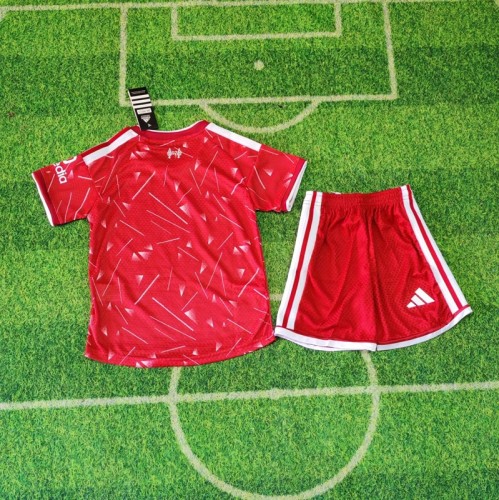 26/27 liverpool home kids kit