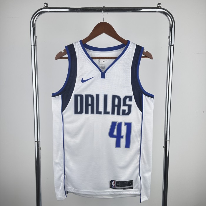 NBA Dallas Mavericks #41 NOWITZKI Basketball Jersey