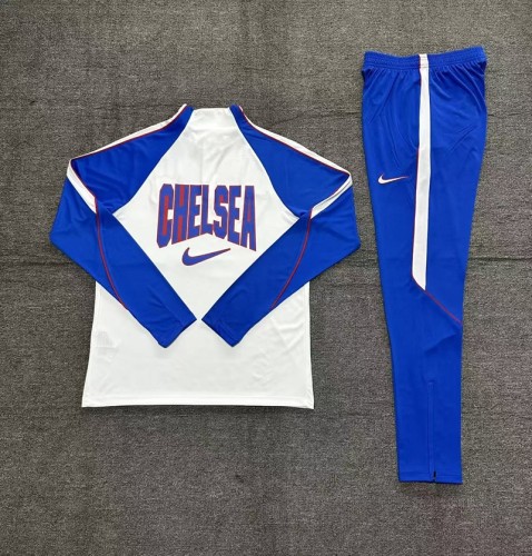 26/27 Chelsea  Adult training suit blue white