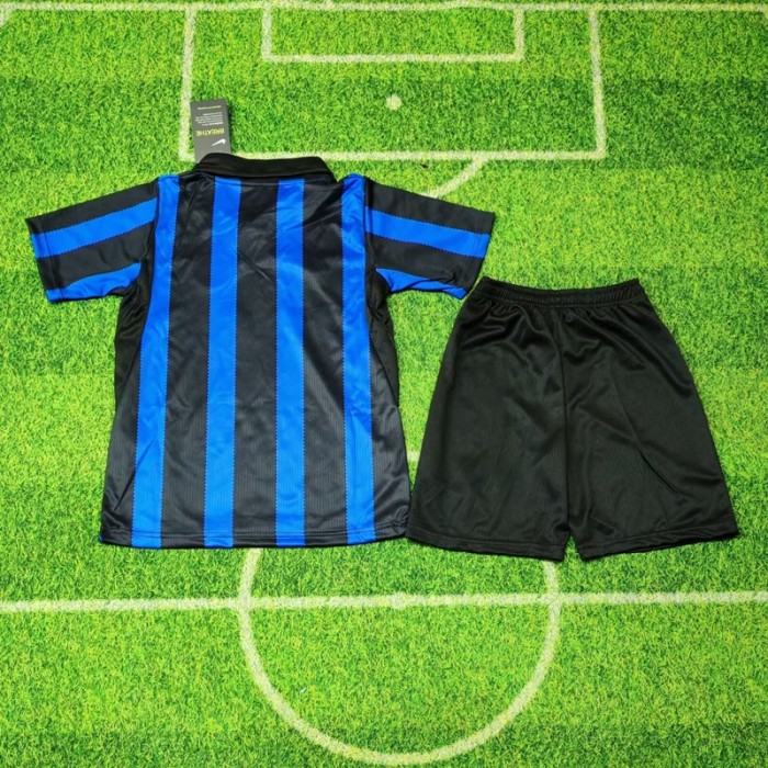 26/27 inter milan home kids kit