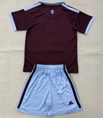 26/27 Aston Villa home kids kit
