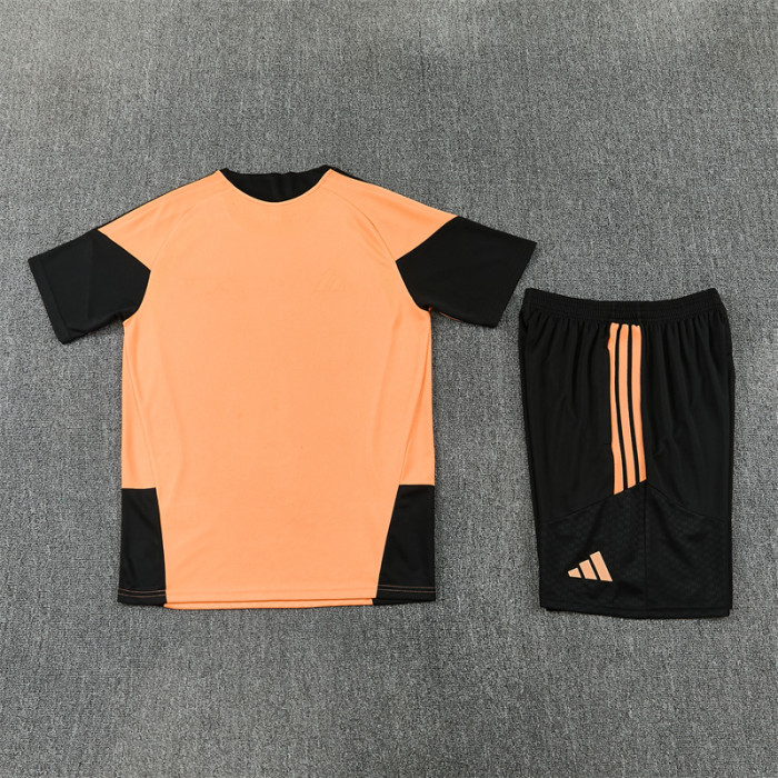 26/27 Arsenal Short sleeve training Adult suit orange