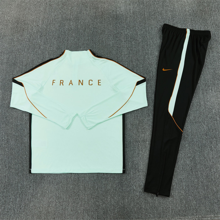 26/27 France training Adult suit light green