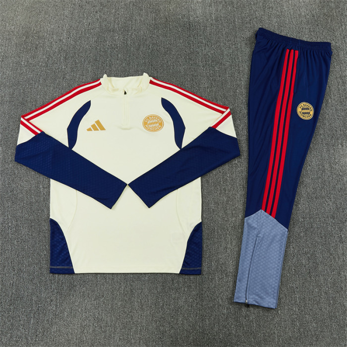 26/27 Bayern Munich  Adult training suit beige