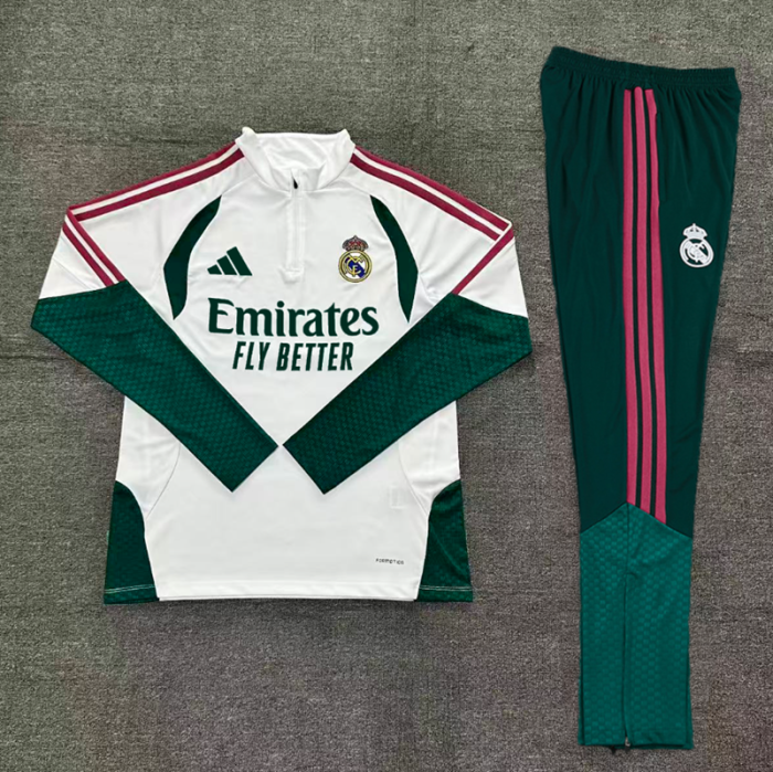 26/27 Real Madrid Adult training suit green
