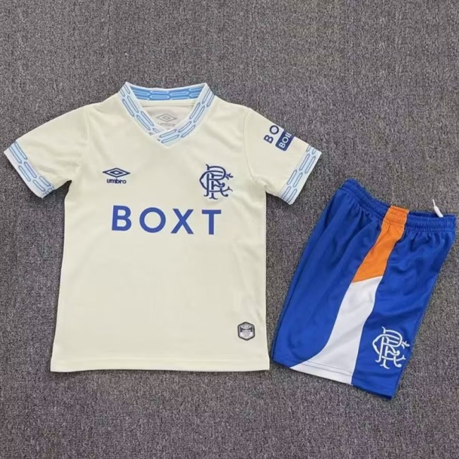 26/27 Rangers Away kids kit