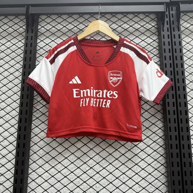 26/27 Arsenal home women's short football Jersey