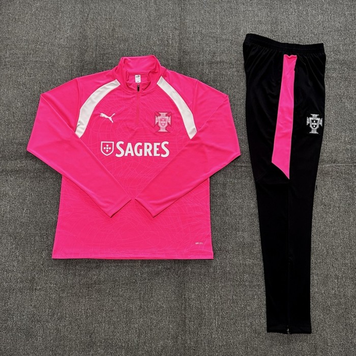 26/27 Portugal kids training suit pink
