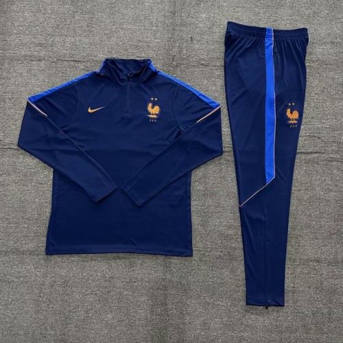 26/27 France training Adult suit Royal Blue