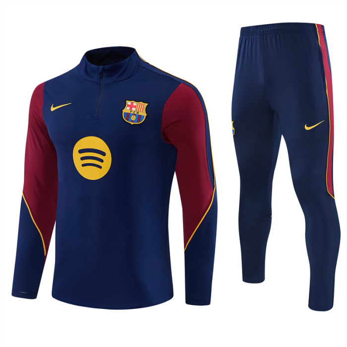26/27 Barcelona kids training suit Royal Blue