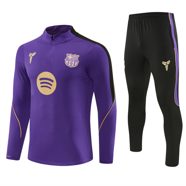 26/27 Barcelona kids training suit Purple