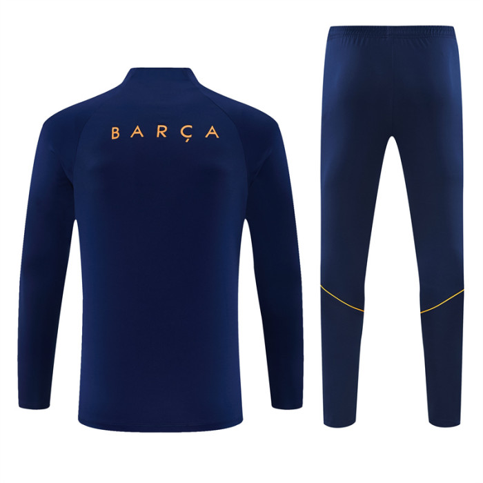 26/27 Barcelona kids training suit Royal Blue