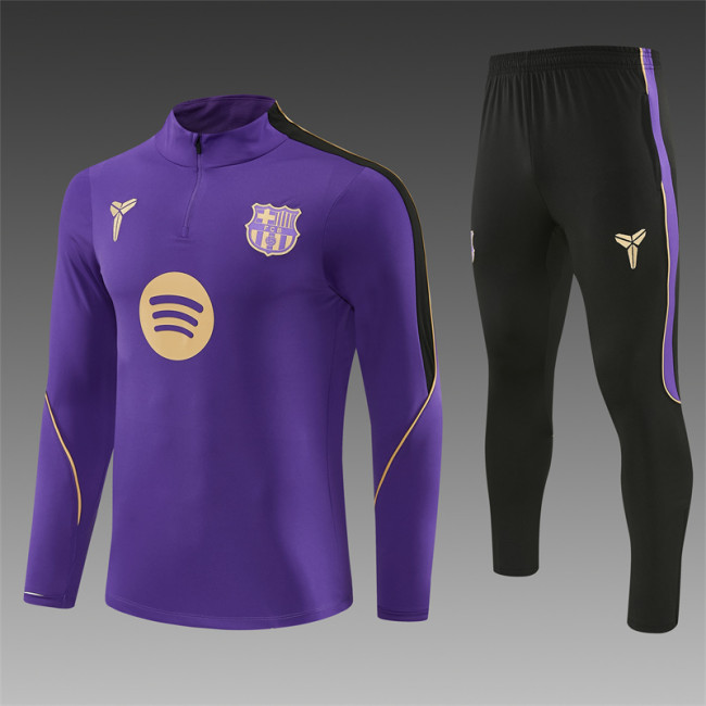 26/27 Barcelona Adult training suit Purple