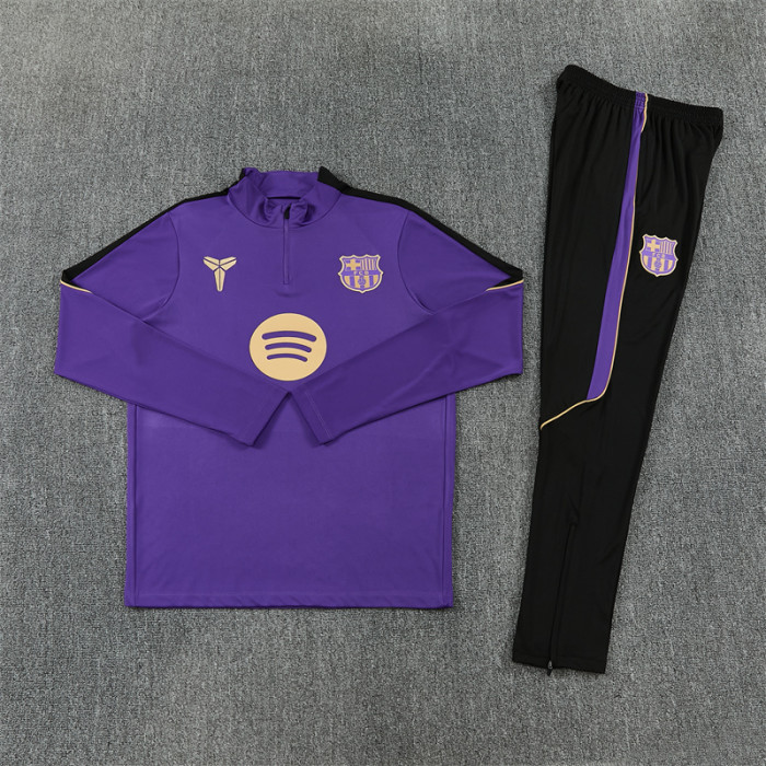 26/27 Barcelona kids training suit Purple