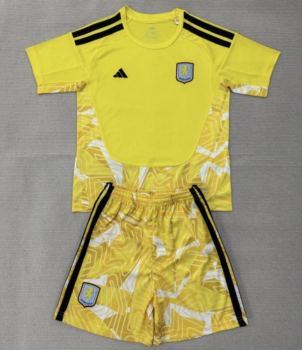 26/27 Aston Villa goalkeeper Adult Set yellow