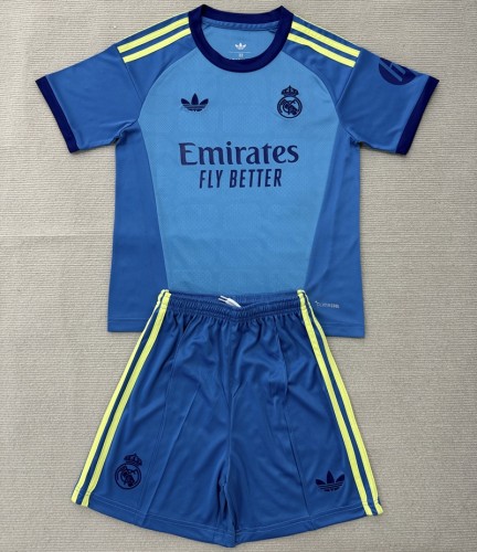 26/27 Real Madrid goalkeeper Adult Set blue