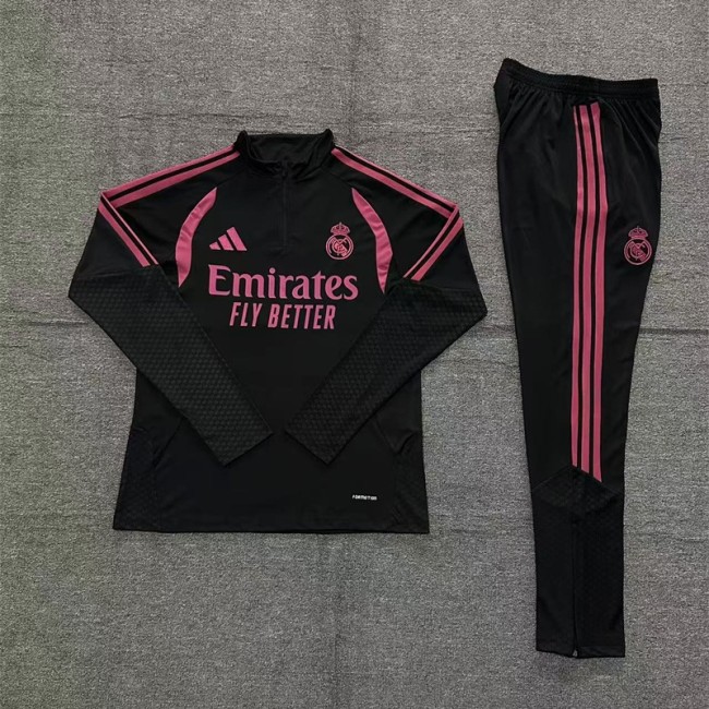 26/27 Real Madrid Kids training suit black