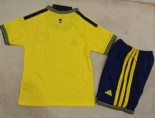 26/27Al Nassr home kids kit
