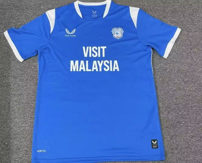 26/27 Cardiff City home football Jersey