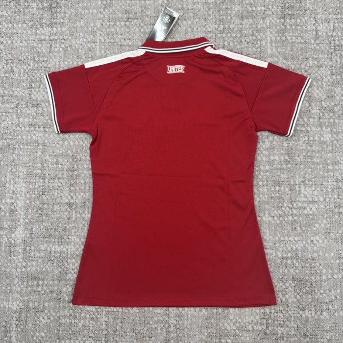 26/27 Manchester United home women's short football Jersey