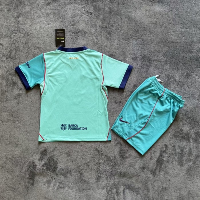 26/27 Barcelona third kids kit