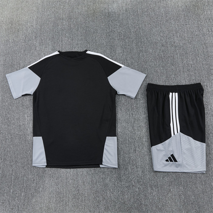26/27 Spain short -sleeved training suit black