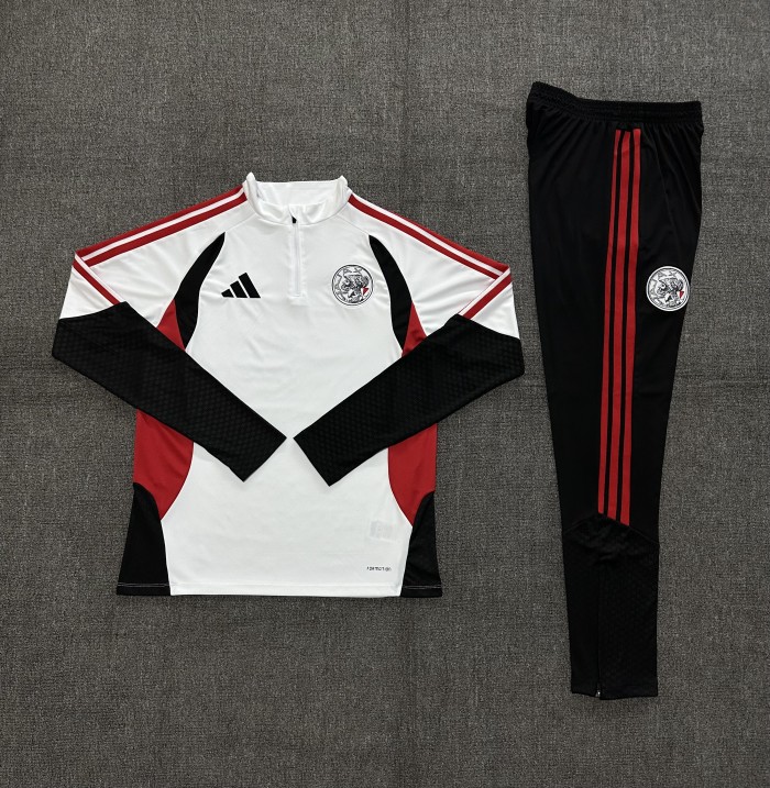 26/27 Ajax kids training suit white