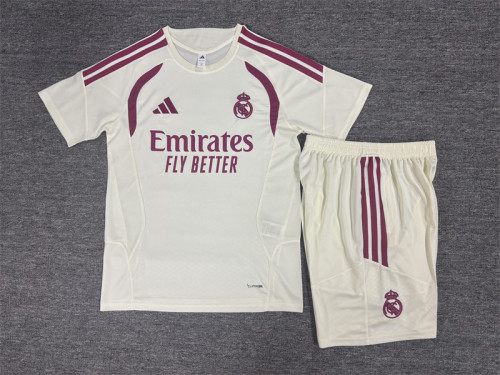 26/27 Real Madrid Short sleeve Adult training suit