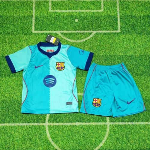 26/27 Barcelona third kids kit