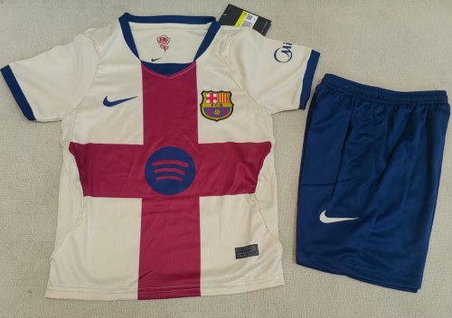 26/27 Barcelona Fourth kids kit