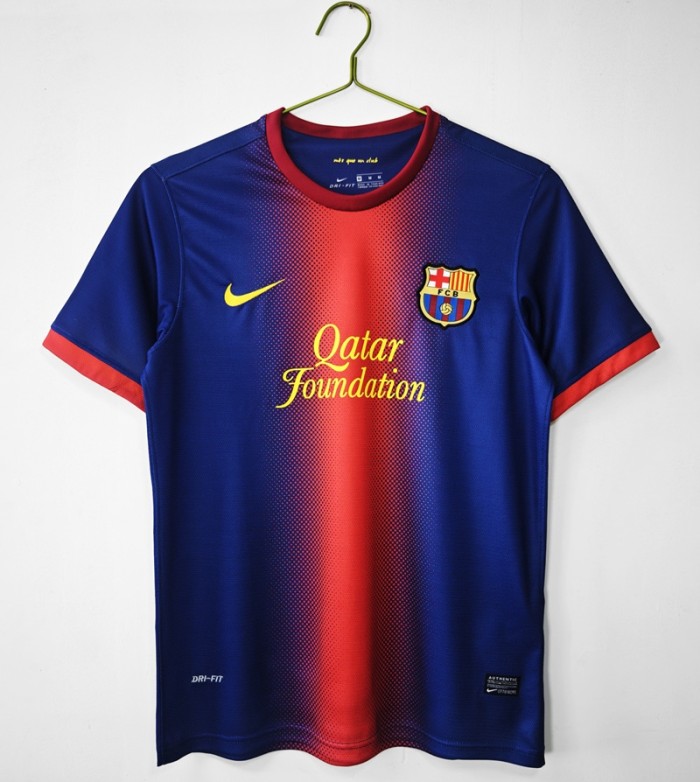 Retro Barcelona 12/13 home