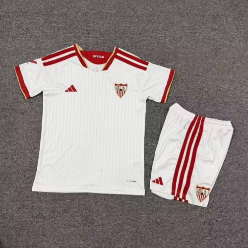 26/27 Sevilla home kids kit