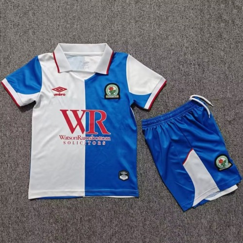 26/27 Blackburn home kids kit