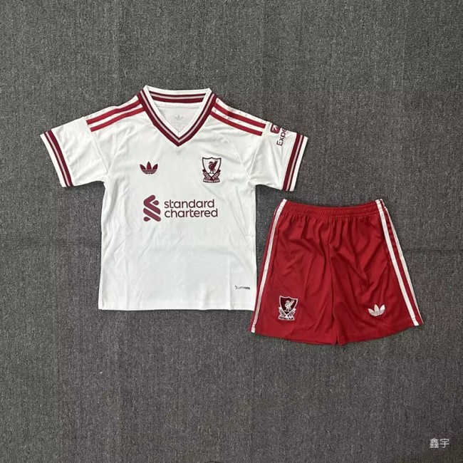 26/27 liverpool Away kids kit