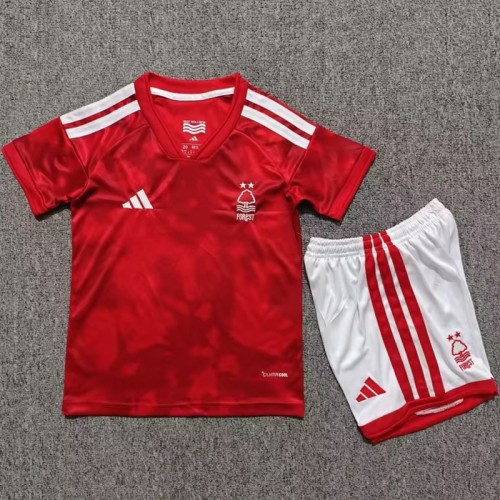 26/27 Nottingham Forest home kids kit