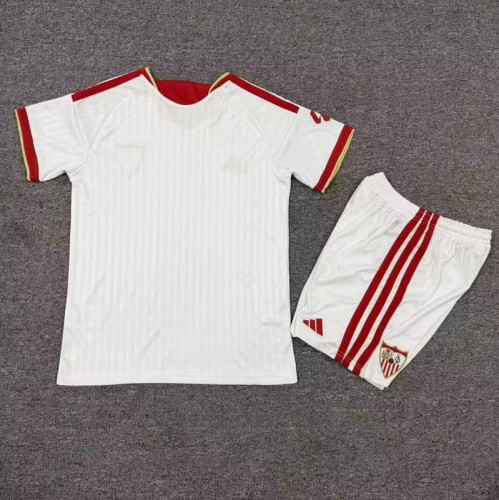26/27 Sevilla home kids kit