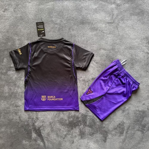 26/27 Barcelona Away kids kit