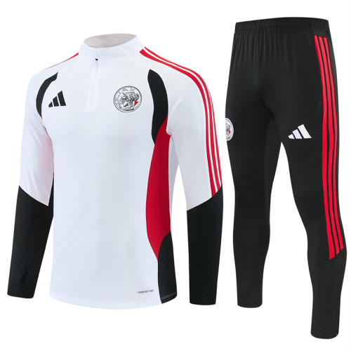 26/27 Ajax kids training suit white