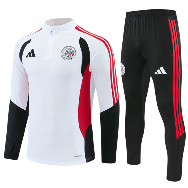 26/27 Ajax kids training suit white